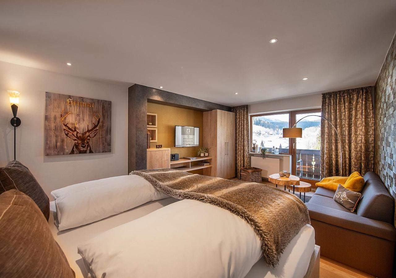 Bayern Resort Hotel - Adults Only - Mit Zugspitzblick - Eibsee-Naehe - Wellnessbereich - Naturpool Im Sommer Грайнау Экстерьер фото